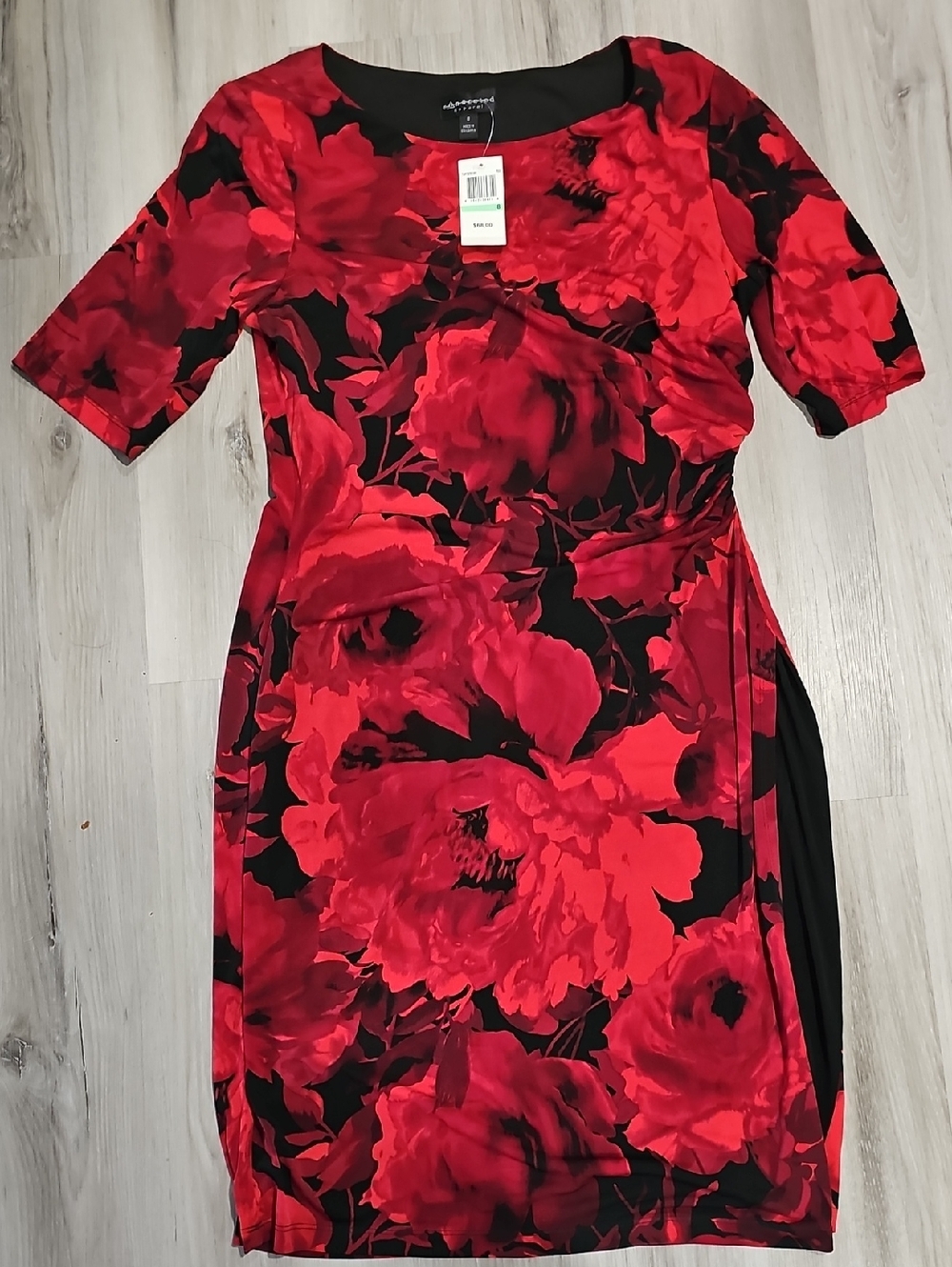 Mid Length Sleeve Rosey Connected Apearel Dress
